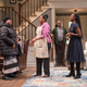 The cast of “Familiar” at the Steppenwolf Theatre in Chicago